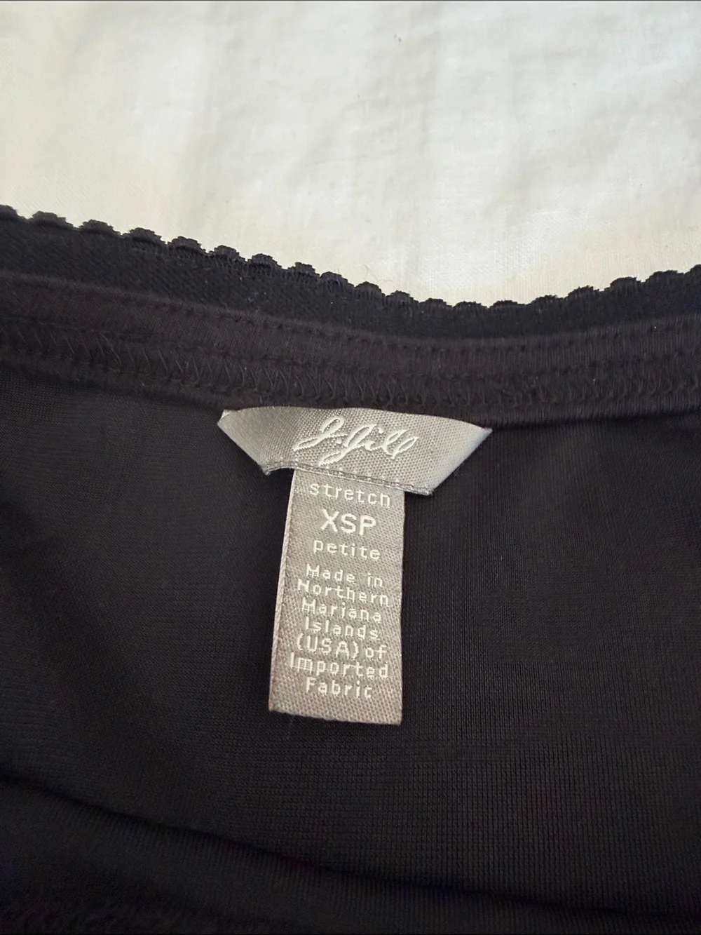 J. Jill Black Velvet Maxi Skirt